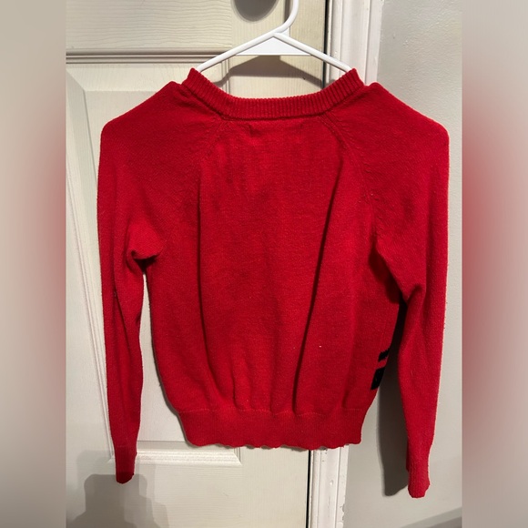 Marvel Iron man knitted sweater. Red and black. Children’s M (8). Boys. Used. - Picture 2 of 6